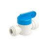 Valvola a sfera on-off 2 attacchi ø 8mm pressione - John Guest  PPMSV040808W