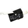 Micropulsante 2 faston con leva curva