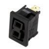 Interruttore con asole faston 4,8mm