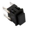 Interruttore push bipolare 19*13mm 250V 12A faston da 4,8mm