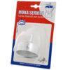 Imbuto portacaffe' in alluminio 1Pz - 3 TAZZA - ADATTABILE MOKA