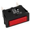 Segnalatore lum. 11x30mm rosso 220v