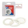 Kit guarnizioni in gomma con filtro72x55 3Pz - 6 TAZZA - ADATTABILE MOKA