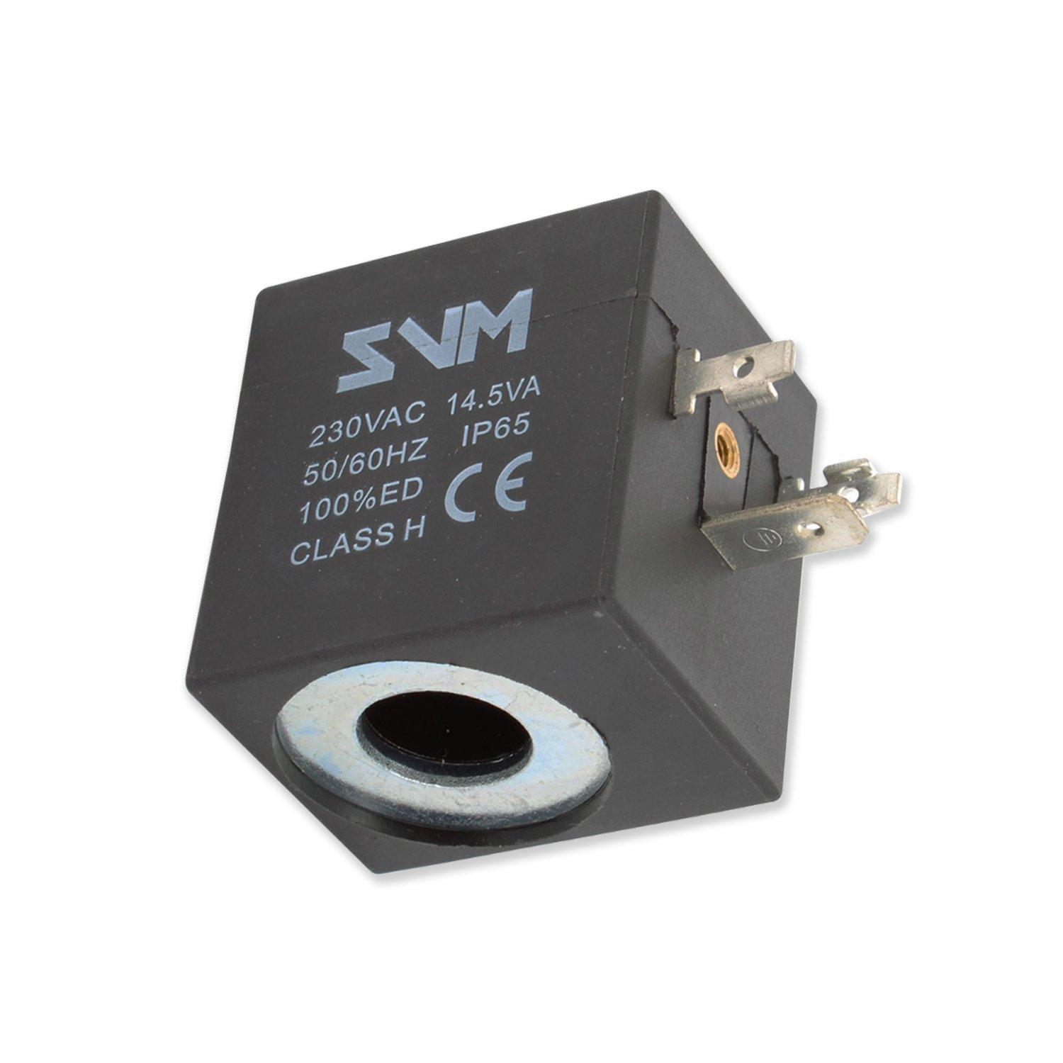Bobina 230v 8w 50hz per gruppo elettrova 3 vie