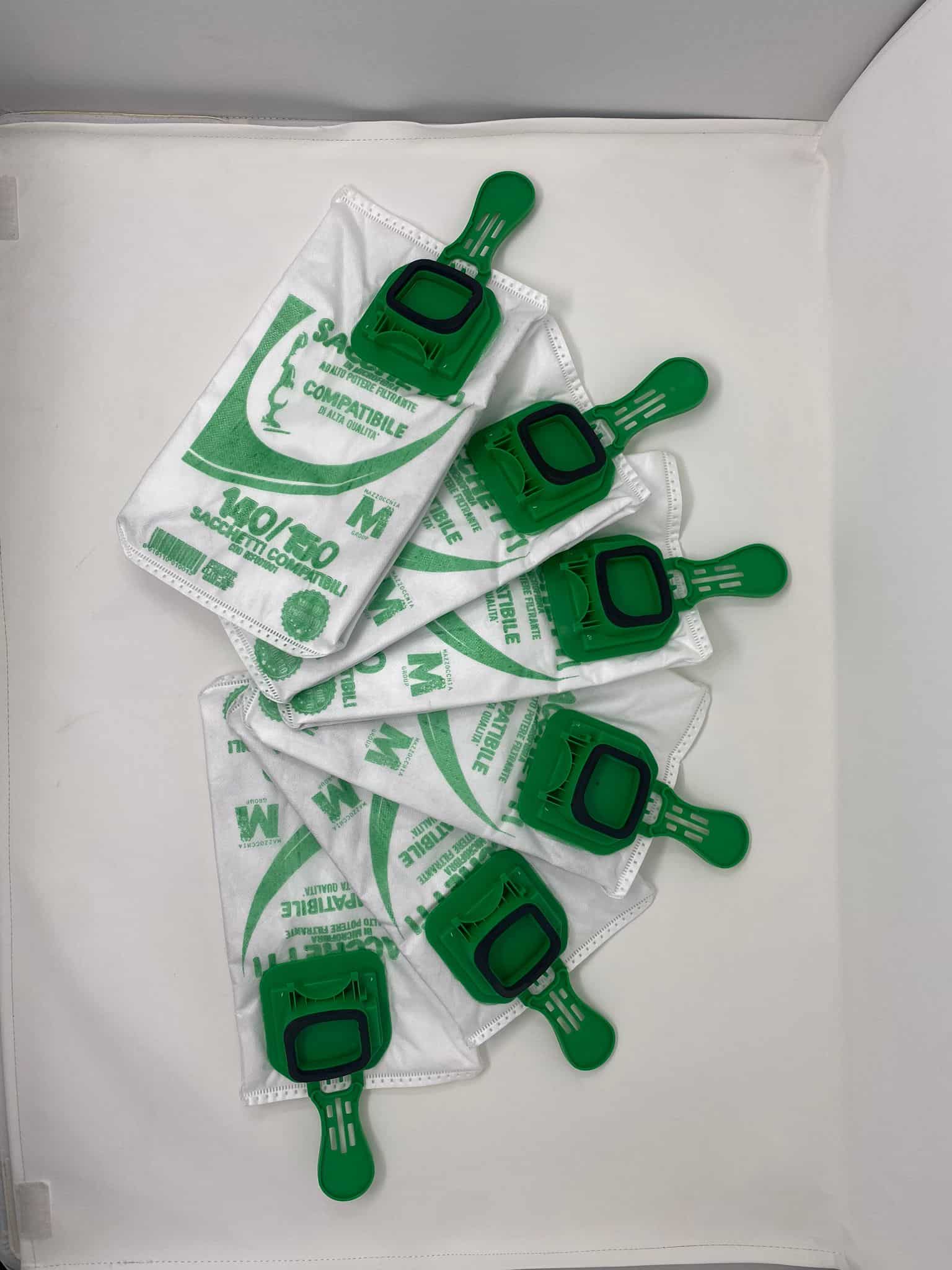 Sacchetti in tessuto New Collar per Folleto VK 140 e VK 150 Compatibile