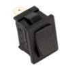 Pulsante unipolare nero 11x19 250v 4a PICC. N. SERIE