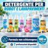 Detergente Pavimenti specifico per Robot Lavapavimenti e Scope Elettriche da 500 ml